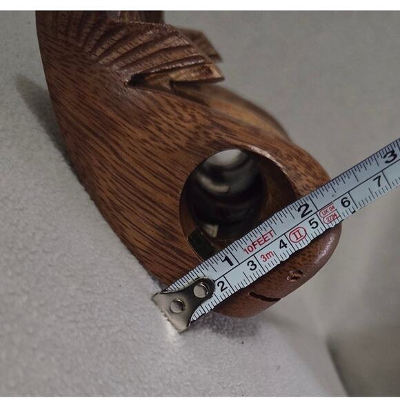 Lot 6 Wooden Whale Napkin Rings Philippines Nautical Dinner Party - Picture 7 of 8